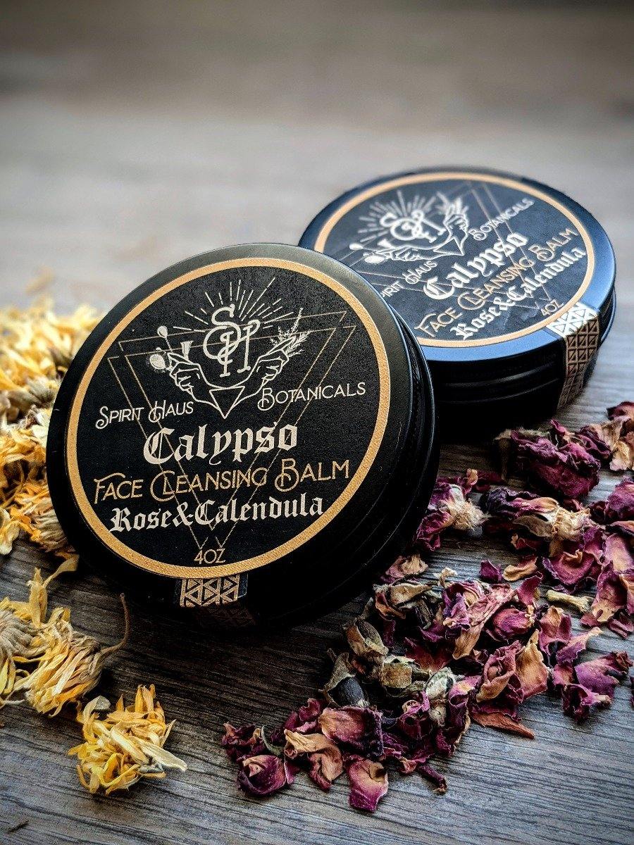 Calypso Cleansing Balm || Soap-Free Moisturizing Facial Cleanser - The Rex Apothecary is now SPIRIT HAUS Botanicals