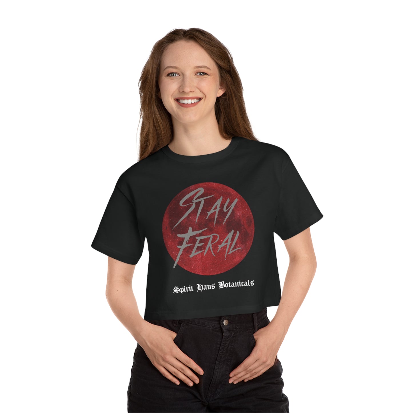 Stay Feral Cropped T-Shirt