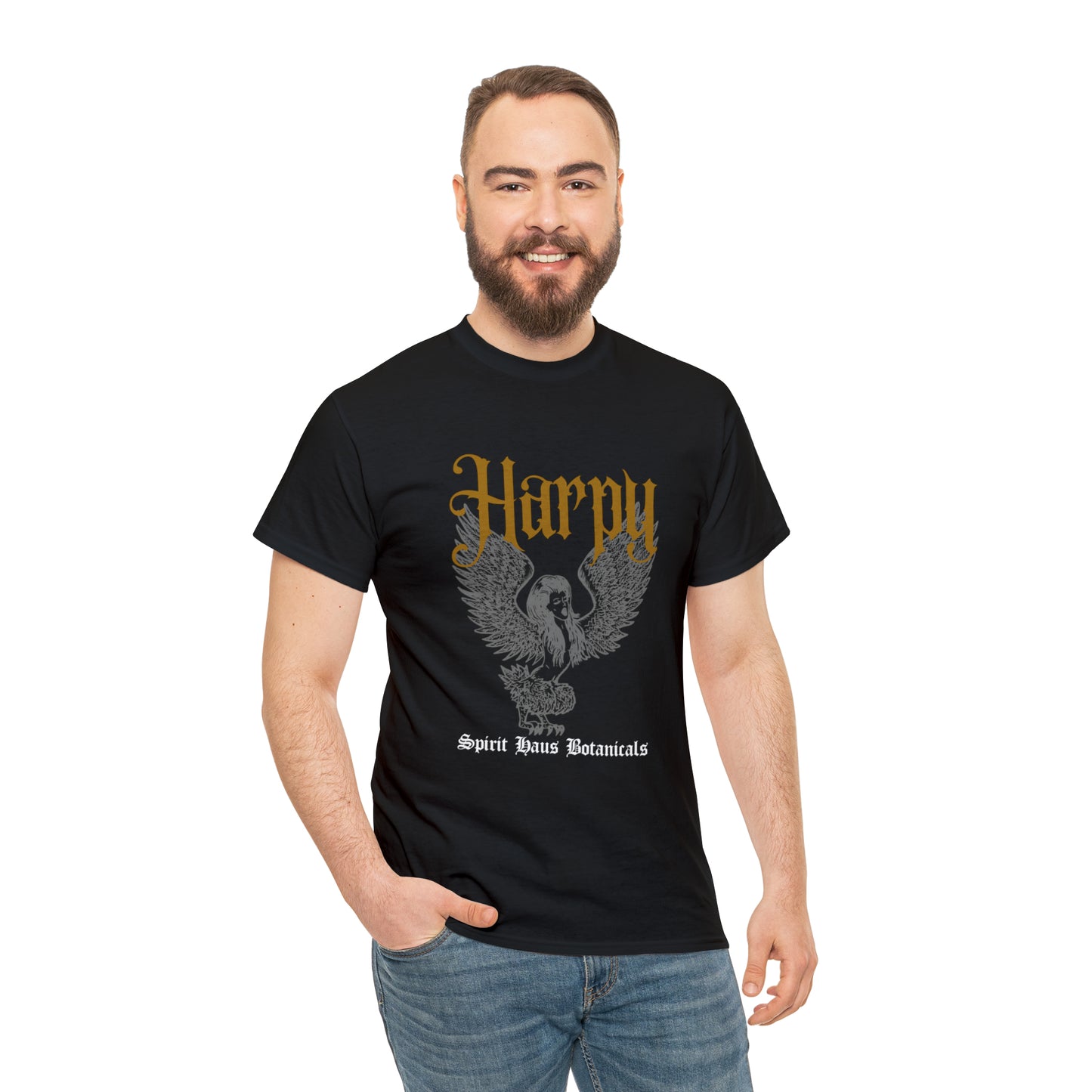 Harpy Herald Cotton T-Shirt | Sizes up to 5XL