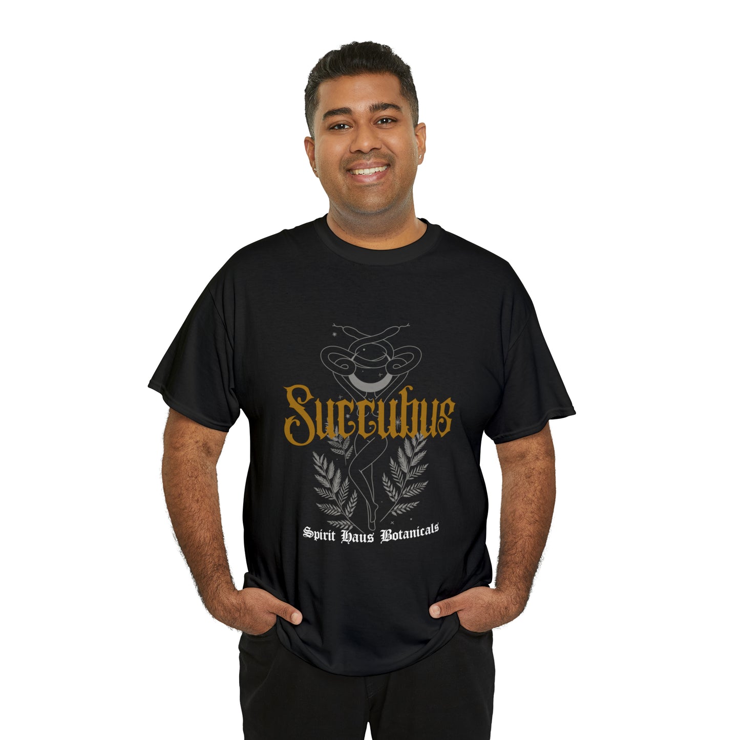 Succubus Satisfaction Cotton T-Shirt | Sizes up to 5XL