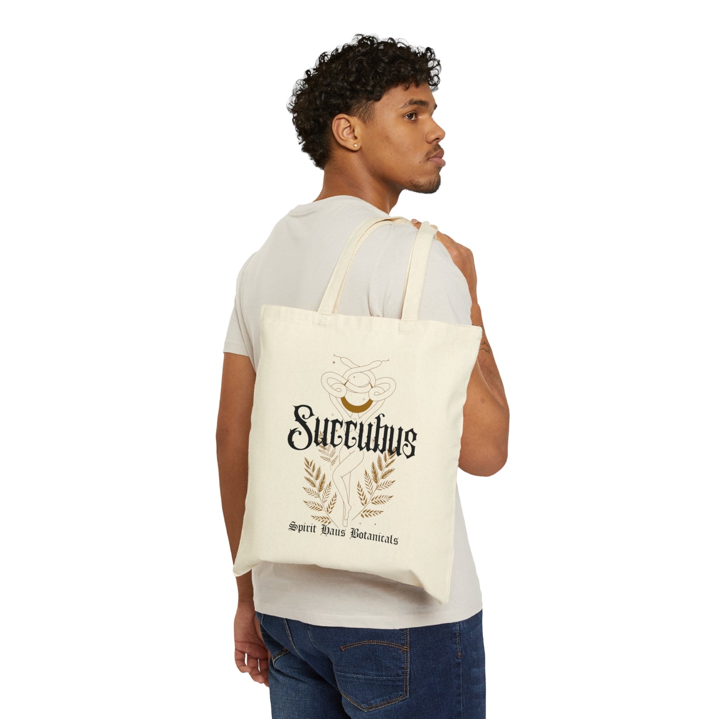 Succubus Satisfaction Canvas Tote Bag