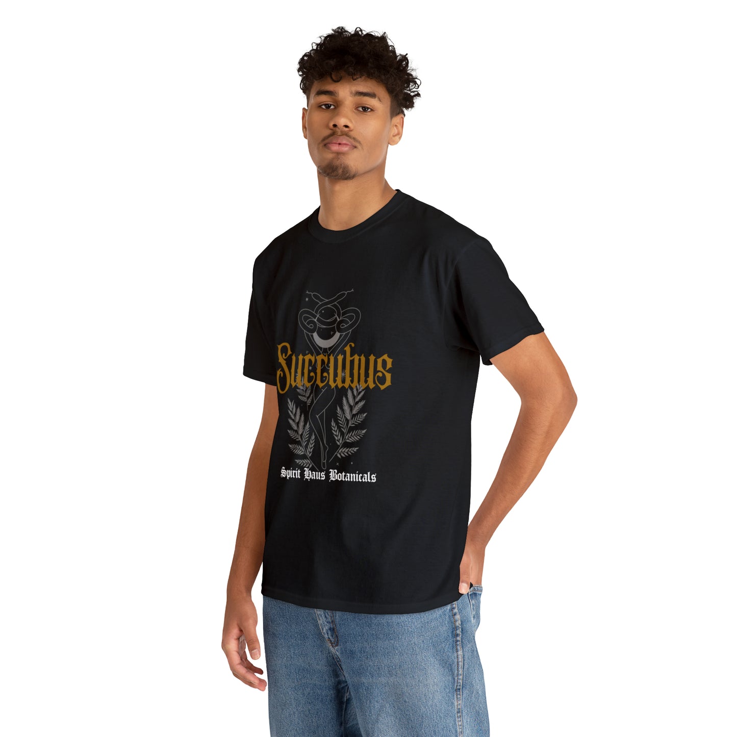 Succubus Satisfaction Cotton T-Shirt | Sizes up to 5XL