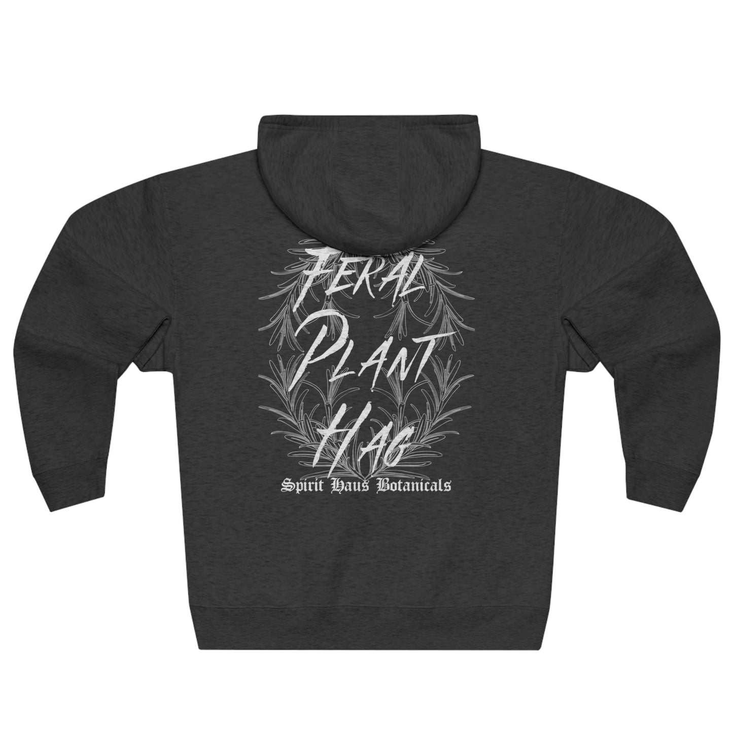 Feral Plant Hag Unisex Premium Full Zip Hoodie