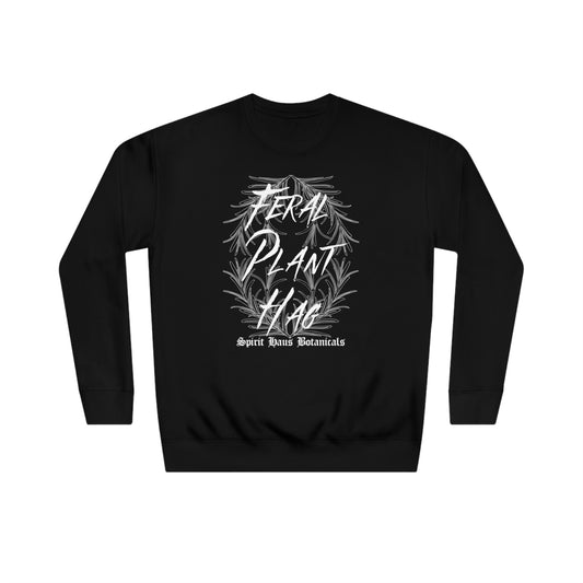 Feral Plant Hag Unisex Crew Sweatshirt