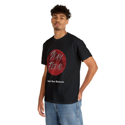 Stay Feral Unisex Heavy Cotton T-Shirt | Sizes up to 5XL