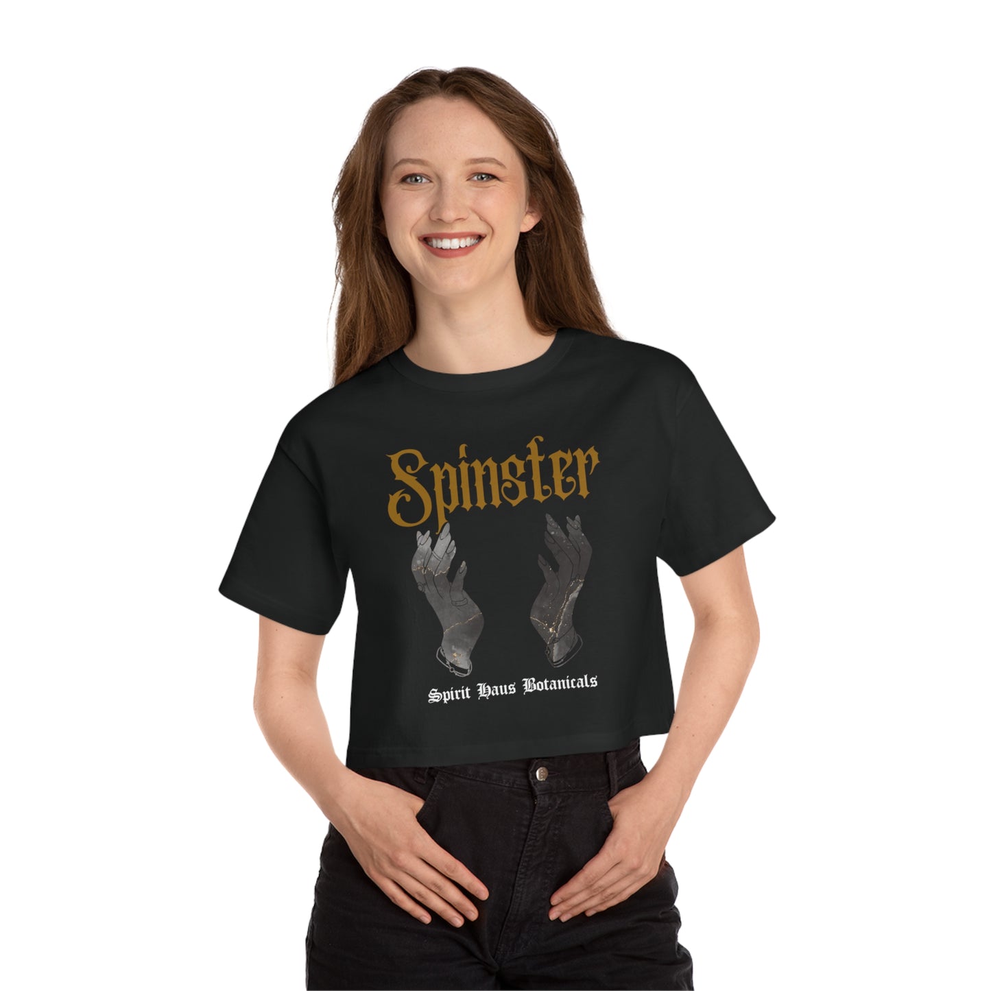 Spinster Power Cropped T-Shirt