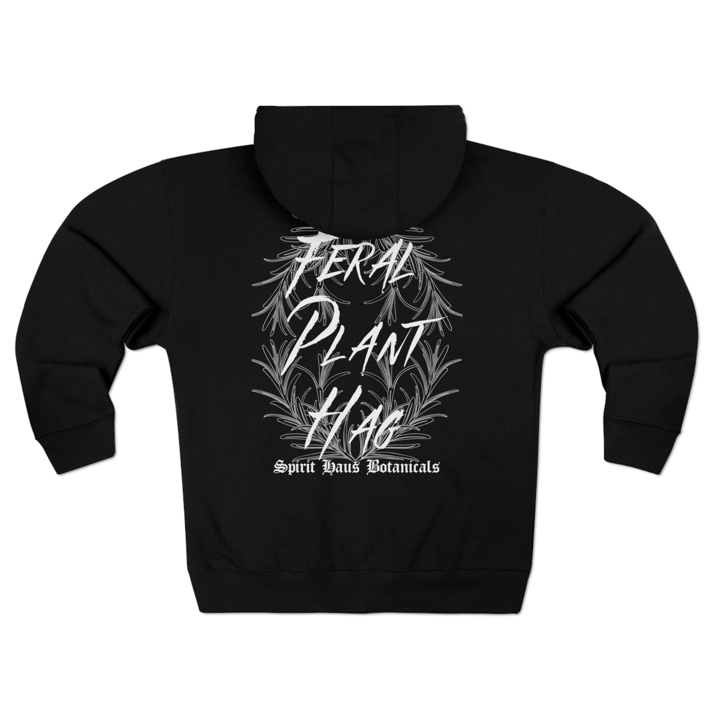 Feral Plant Hag Unisex Premium Full Zip Hoodie