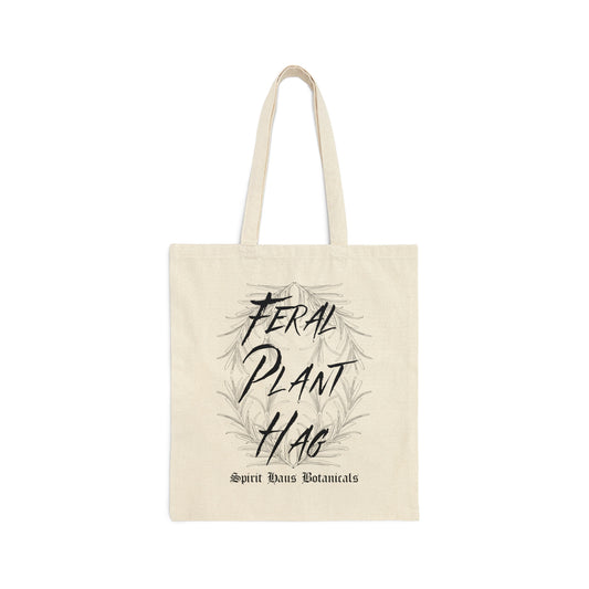 Feral Plant Hag Canvas Tote Bag