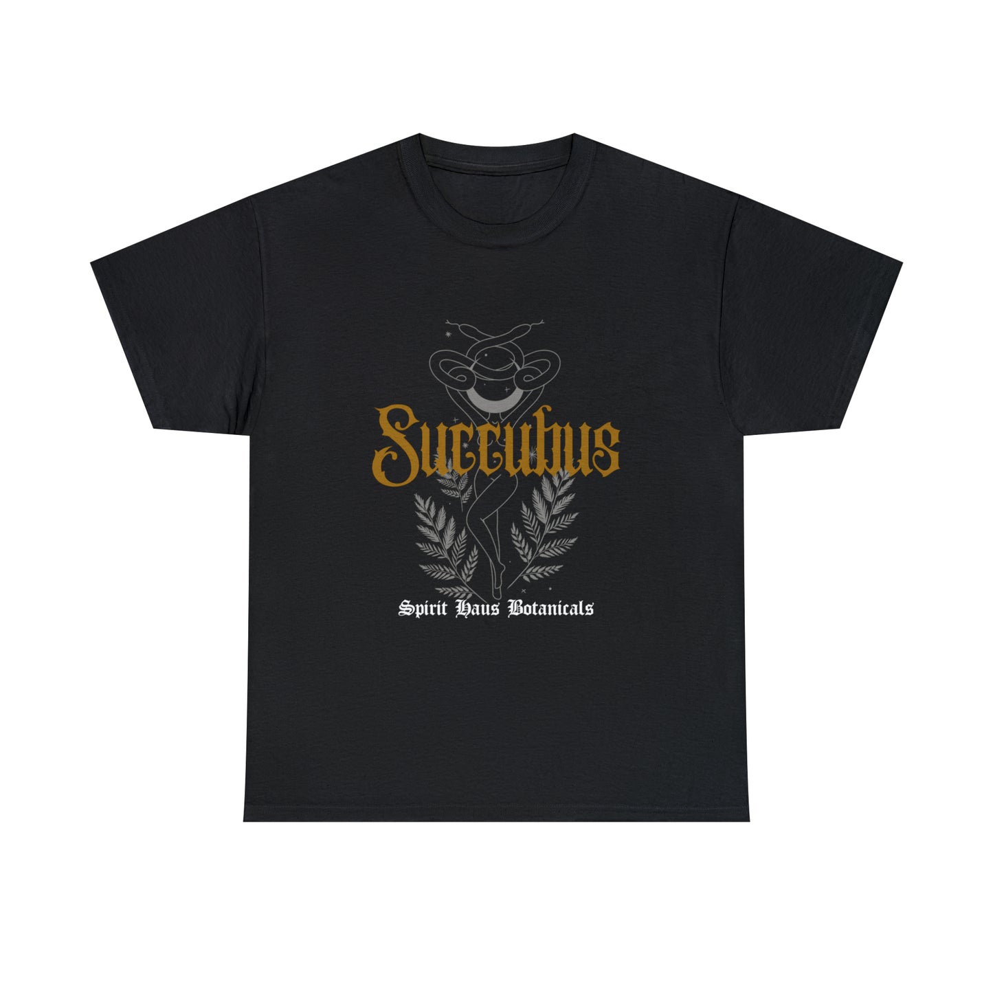 Succubus Satisfaction Cotton T-Shirt | Sizes up to 5XL