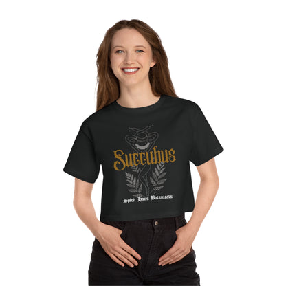 Succubus Satisfaction Cropped T-Shirt