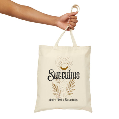 Succubus Satisfaction Canvas Tote Bag