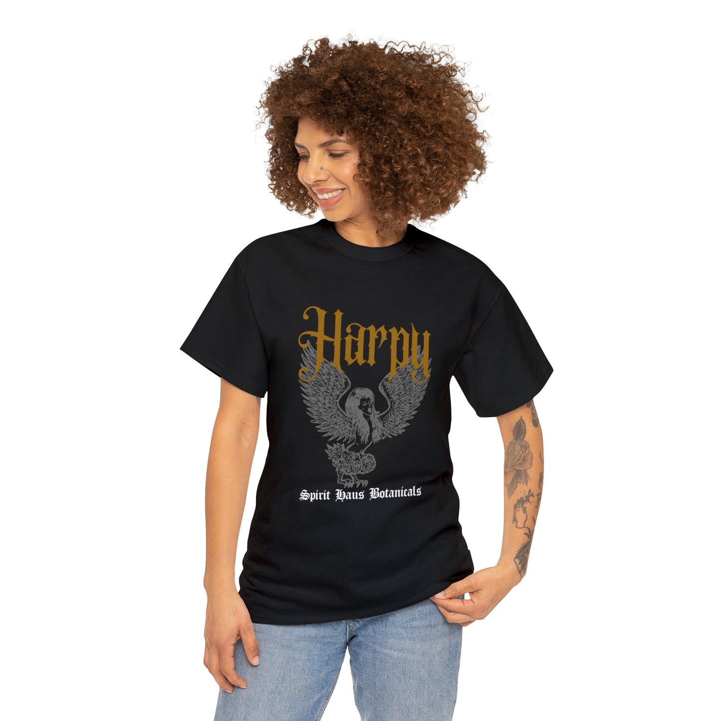 Harpy Herald Cotton T-Shirt | Sizes up to 5XL