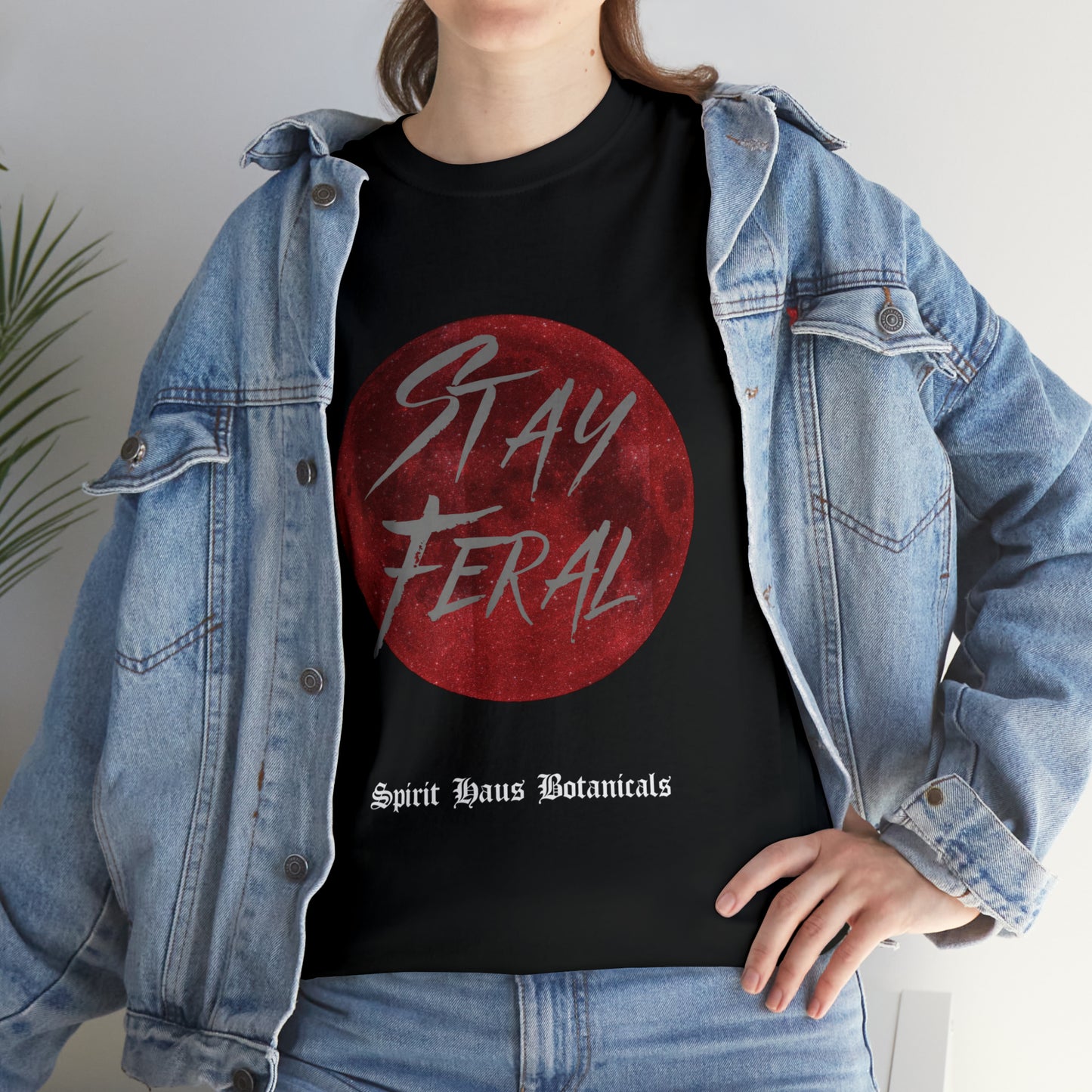 Stay Feral Unisex Heavy Cotton T-Shirt | Sizes up to 5XL