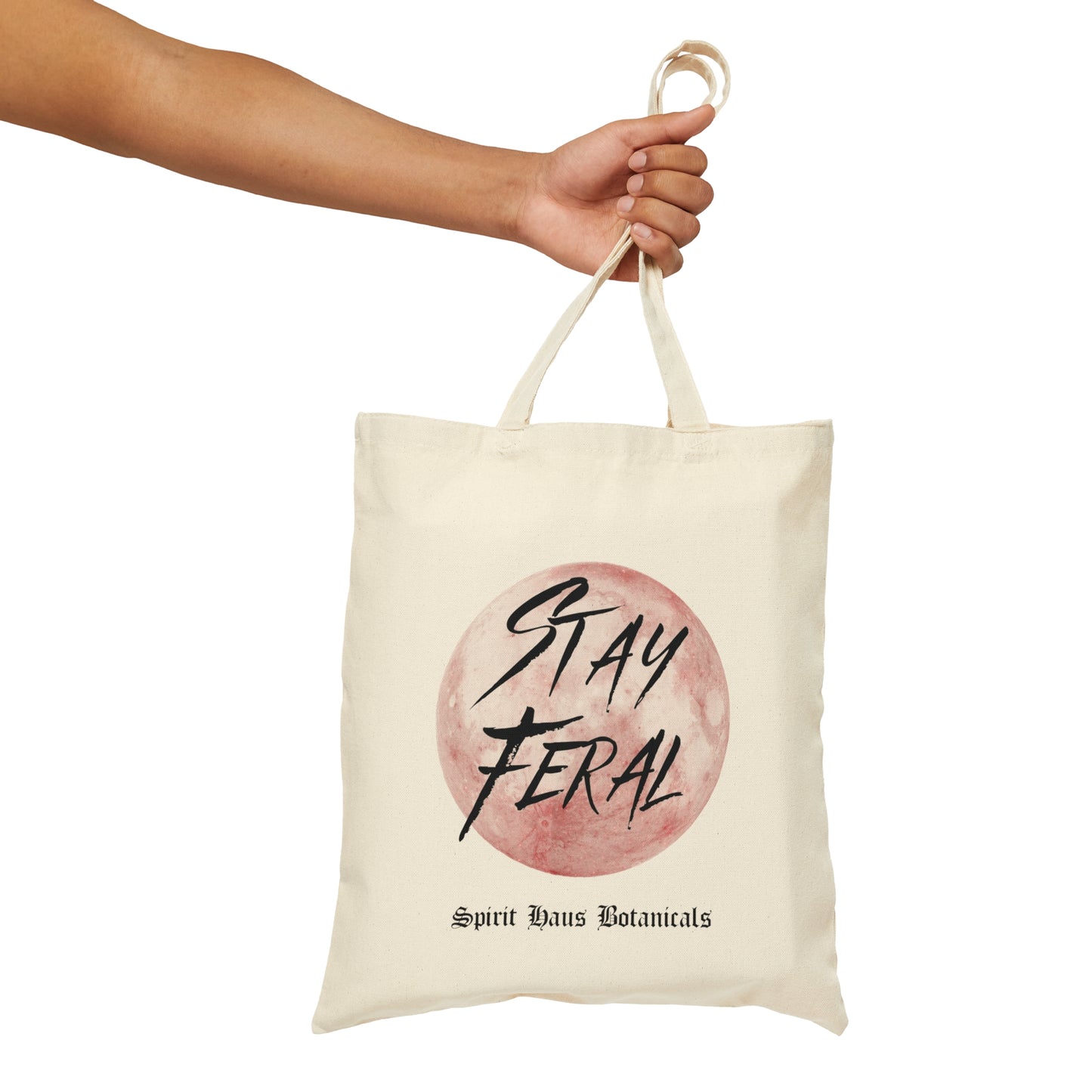 Stay Feral Canvas Tote Bag