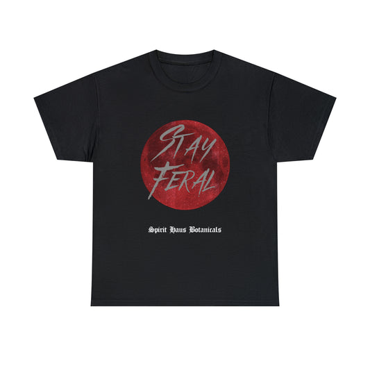 Stay Feral Unisex Heavy Cotton T-Shirt | Sizes up to 5XL