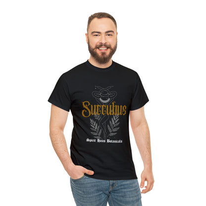 Succubus Satisfaction Cotton T-Shirt | Sizes up to 5XL