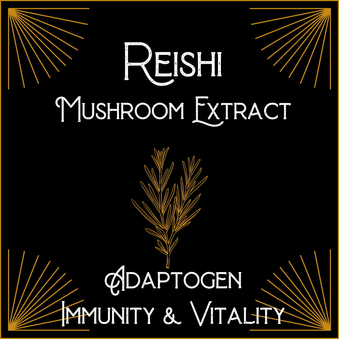 Reishi Mushroom Extract || Immunity & Vitality Tonic || Double Extracted