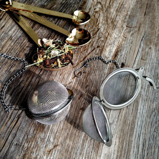 Mesh Tea Strainer || Loose Tea Ball - The Rex Apothecary is now SPIRIT HAUS Botanicals