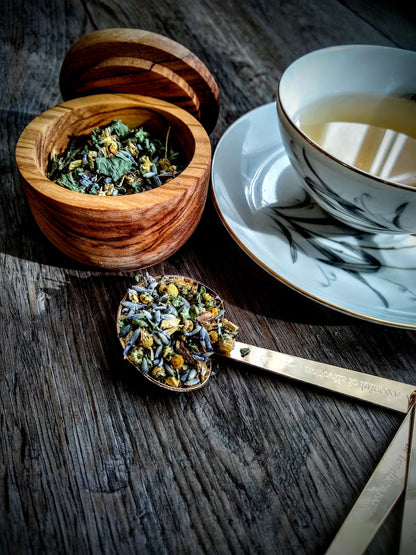 Wind Down Tea || Relaxation & Anxiety Support || Air Element - The Rex Apothecary is now SPIRIT HAUS Botanicals