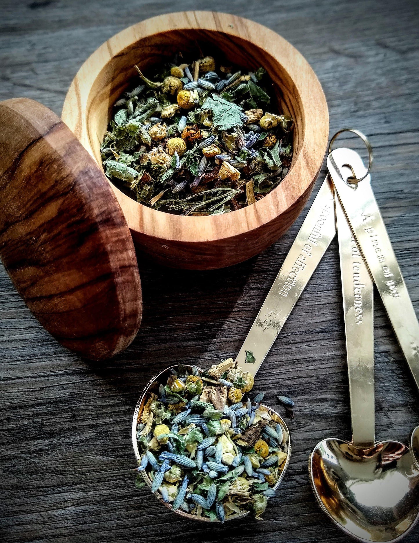 Wind Down Tea || Relaxation & Anxiety Support || Air Element - The Rex Apothecary is now SPIRIT HAUS Botanicals