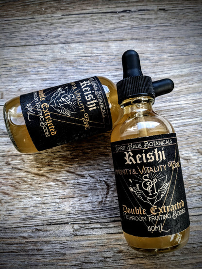 Reishi Mushroom Extract || Immunity & Vitality Tonic || Double Extracted